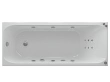 Ванна Aquatek ALF170-0000007 Альфа акриловая 170х70 см, с фронтальным экраном, белая