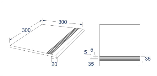 Ступень Laxveer Ceramic LLP Punch GBBStornetoRockGrafit30_4 (exp) купить недорого в интернет-магазине Керамос Ступень Laxveer Ceramic LLP Punch GBBStornetoRockGrafit30_4 (exp) купить недорого в интернет-магазине Керамос