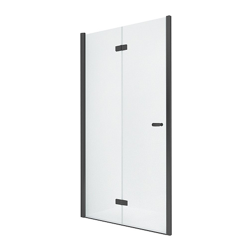 Душевая дверь в нишу New Trendy NEW SOLEO Black D-0227A купить недорого в интернет-магазине Керамос