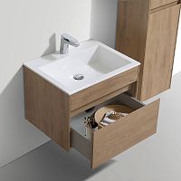 База Vincea VMC-2C600NO Chiara под раковину, 60х48 см, подвесная, N.Oak (натуральный дуб)