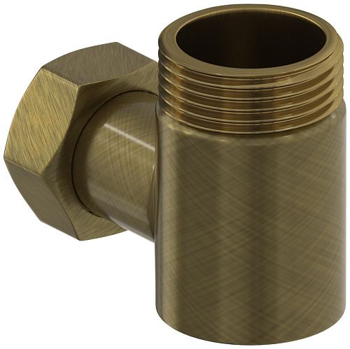 Уголок Сунержа переходной н,ж  G 1" нар.р. , G 3,4" н. г. (Состаренная БРОНЗА) 05-1505-0134