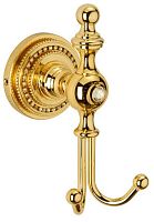 Крючок Boheme 10406 Imperiale двойной, настенный, золото