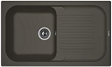 Мойка для кухни Florentina 20.225.D0860.302 Арона 86х51 см, с крылом, антрацит