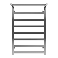 Полотенцесушитель водяной Terminus Ното с полкой 4670078560780