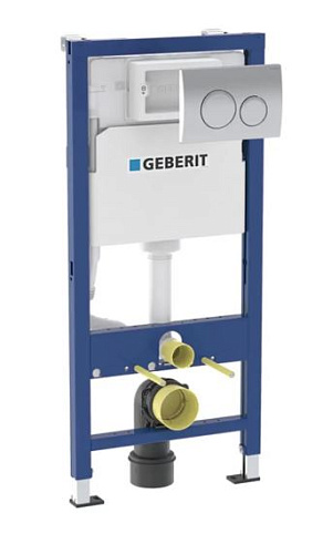 Инсталляция для унитаза, с клавишей Geberit 458.118.21.2 Инсталляция для унитаза, с клавишей Geberit 458.118.21.2