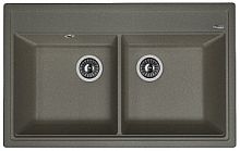 Мойка для кухни Florentina 20.370.E0820.102 Липси 82х51 см, черная
