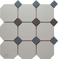 Декоративный элемент (плитка) MEGA TILE Crayon OctagoneTCBeigeMatTCMidGreyMat10/4 Декоративный элемент (плитка) MEGA TILE Crayon OctagoneTCBeigeMatTCMidGreyMat10/4