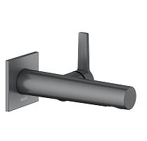 Смеситель Keuco 51116130302 Edition 11 для умывальника однорычажный, хром черный шлифованный