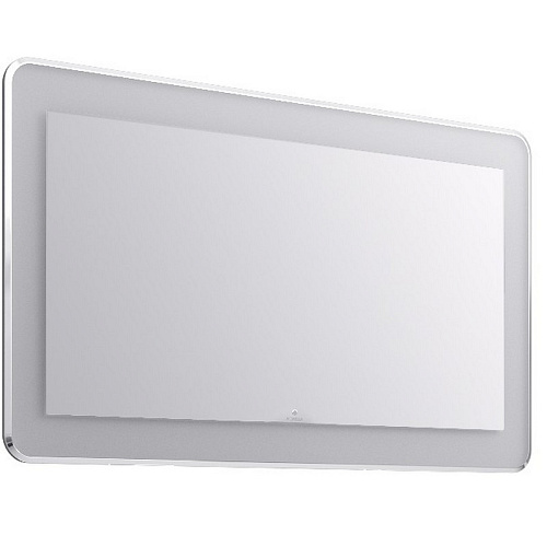 Зеркало с подсветкой AQWELLA Mal.02.12 Malaga 120х70 см, белое купить недорого в интернет-магазине Керамос