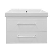 Тумба Loranto CS00067606 Модерн с раковиной, подвесная, 70х44 см, белая