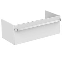 Тумба Ideal Standard R4304WG Tonic II для раковины 100х44 см, подвесная, белый лак глянцевый Тумба Ideal Standard R4304WG Tonic II для раковины 100х44 см, подвесная, белый лак глянцевый