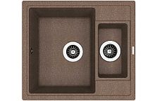 Мойка для кухни Florentina 20.210.D0580.105 Липси 58х51 см, коричневая