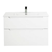 База BelBagno ETNA-H60-800-2C-SO-BL-P под раковину 80х45 см, подвесная, Bianco Lucido (белый глянец)