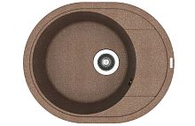Мойка для кухни Florentina 20.240.B0580.105 Родос 58х47 см, с крылом, коричневая Мойка для кухни Florentina 20.240.B0580.105 Родос 58х47 см, с крылом, коричневая