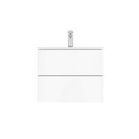 База под раковину AM.PM M70AFHX0602WG Spirit 2.0 подвесная 60х48 см, ящики push-to-open, белый глянец