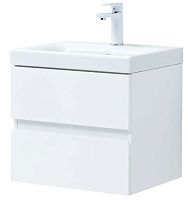 Тумба c раковиной, подвесная с 2мя ящиками Aquanet 00306355 Тумба c раковиной, подвесная с 2мя ящиками Aquanet 00306355