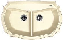 Мойка для кухни Florentina 20.365.F0870.202 Эмилия 87х55 см, шампань