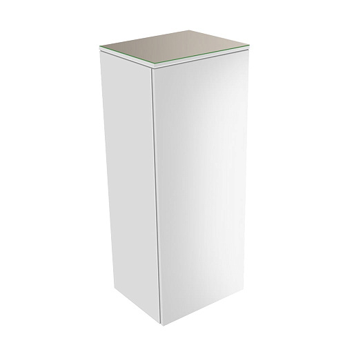 Шкаф-пенал Keuco 31720840001 Edition 400 средний 90х35 см, петли слева, белый глянцевый/стекло глянцевое кашемир купить недорого в интернет-магазине Керамос Шкаф-пенал Keuco 31720840001 Edition 400 средний 90х35 см, петли слева, белый глянцевый/стекло глянцевое кашемир купить недорого в интернет-магазине Керамос