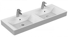 Раковина Ideal Standard K079101 Strada накладная 120х45 см, двойная, белая