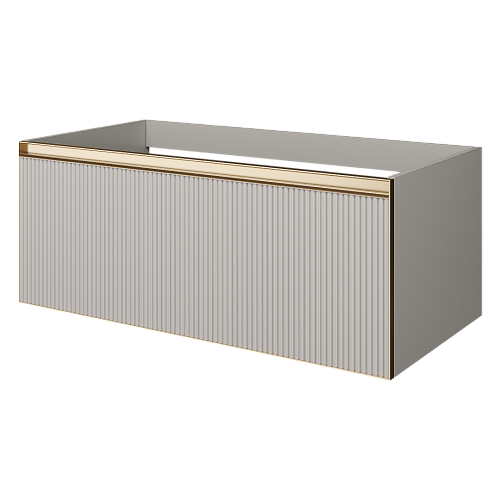 Тумба Armadi Art QUATRO 790-M1-100-CM-RIB-MG купить недорого в интернет-магазине Керамос