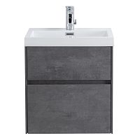 База BelBagno PIETRA MINI-500AS-2C-SO-SCM под раковину 50х40 см, подвесная, Stucco Cemento (цемент)