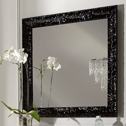 Зеркало 100x100 см Kerasan Retro 7364 01 цвет чёрный снят с производства