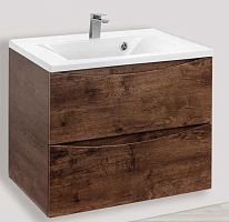 База Vincea VMC-2MA650RW Mia под раковину, 65х50 см, подвесная, R.Wood (коричневый) купить недорого в интернет-магазине Керамос