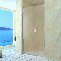 Душевая дверь RGW LE-08 (LE-03+Z-09) 06120815-11 Leipzig 150х195 см, прозрачное стекло