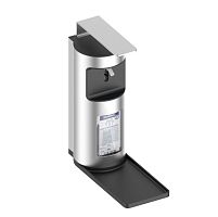 Дозатор Keuco 34954170100 Plan Care для жидкого мыла и дезинфицирующих средств, алюминий серебристый анодированный (E6 EV1)