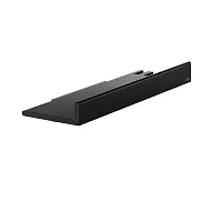Полочка Keuco 12858370000 Reva для душа съемная, черный матовый
