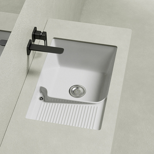 Раковина встраиваемая снизу Abber Rechteck AC2225L