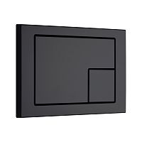 Смывная клавиша KKPol 350/PPC/080-00-00 M10 для инсталляции, черный матовый