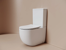 Унитаз напольный с бачком и сиденьем Ceramica Nova METROPOL CN4001TMW