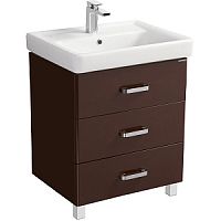 Тумба Акватон 1A1690K1AM430 Америна с раковиной, 70х44 см, темно-коричневый