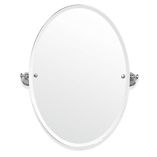 Вращающееся зеркало TW Harmony 021, овальное 56*8*h66, цвет держателя: хром,TWHA021cr купить недорого в интернет-магазине Керамос