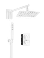 Набор Deante BXYZAECT Box для душа скрытого монтажа, с термостатическим BOXом, белый