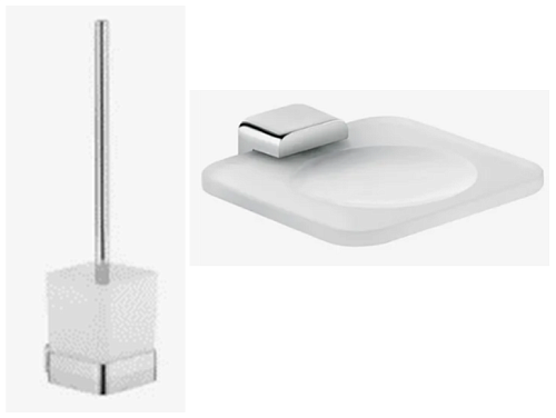 Сет №1553_4997405, Ершик для унитаза + 4998505, Мыльница Сет №1553_4997405, Ершик для унитаза + 4998505, Мыльница