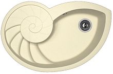 Мойка для кухни Florentina 20.350.E0820.202 Наутилус 82х53 см, с крылом, шампань Мойка для кухни Florentina 20.350.E0820.202 Наутилус 82х53 см, с крылом, шампань