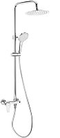 Душевая система Deante NAC_01QG Agawa со смесителем, хром