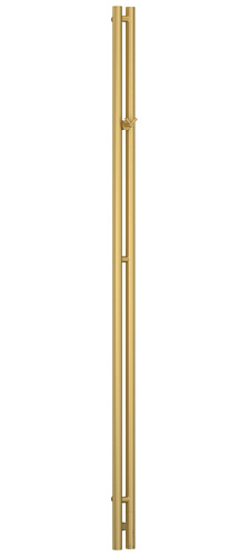 Полотенцесушитель электрический Сунержа 032-5843-1853 Нюанс 3.0 РЭБ, 1800 мм правый, матовое золото