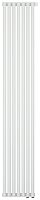Радиатор Сунержа 30-0312-1807 Эстет-11 отопительный н/ж EU50 1800х315 мм/ 7 секций, матовый белый