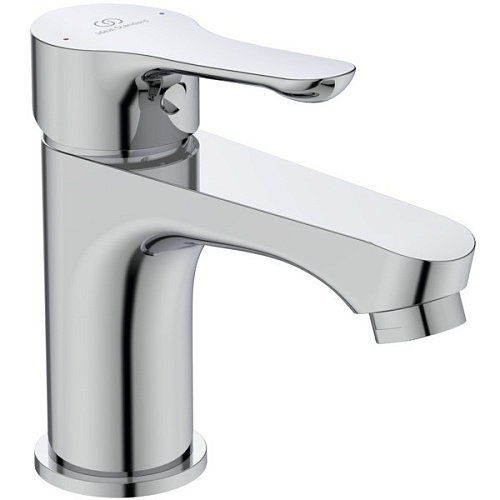 Смеситель Ideal Standard BC552AA Alpha для раковины без донного клапана, хром Смеситель Ideal Standard BC552AA Alpha для раковины без донного клапана, хром