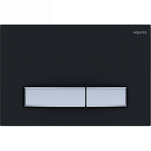 Клавиша смыва Aquatek KDI-0000031 Slim, черная