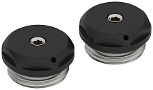 Спускной клапан Сунержа 31-1200-0000 d 25 мм / G 1/2" НР / 2 шт., матовый черный