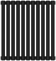 Радиатор Сунержа 31-0332-5011 Эстет-00 отопительный н/ж 500х495 мм/ 11 секций, матовый черный