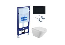 Комплект Aquatek SET Лира-012 4 в 1: рама Standard INS-0000012 + крепеж KKI-0000002 + кнопка KDI-0000012 + унитаз AQ1155-00 с крышкой-сиденьем Soft-close, белый Комплект Aquatek SET Лира-012 4 в 1: рама Standard INS-0000012 + крепеж KKI-0000002 + кнопка KDI-0000012 + унитаз AQ1155-00 с крышкой-сиденьем Soft-close, белый