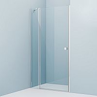 Душевая дверь IDDIS, RAY6CP1i69 Ray распашная 110х195 см, глянцевый алюминиевый профиль