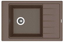 Мойка для кухни Florentina 20.275.D0780.303 Липси 78х51 см, с крылом, мокко