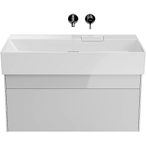 Тумба Kerama Marazzi LOG.90.2\WHT Logica под раковину подвесная 90х46 см, белоснежный