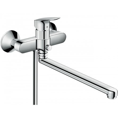 Смеситель для ванны Hansgrohe Logis 71402000 купить недорого в интернет-магазине Керамос